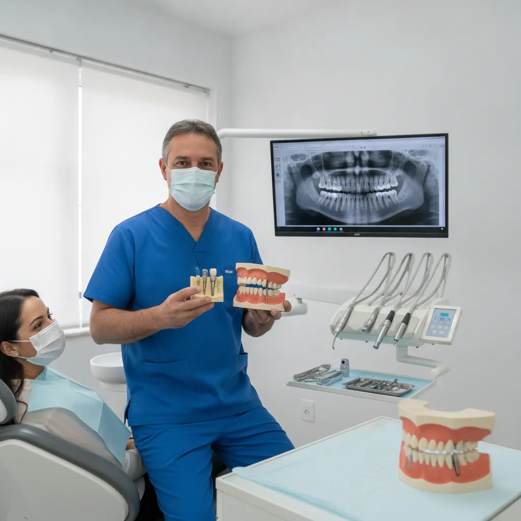 Quanto tempo leva para fazer implante dentário em Encantado RS?
